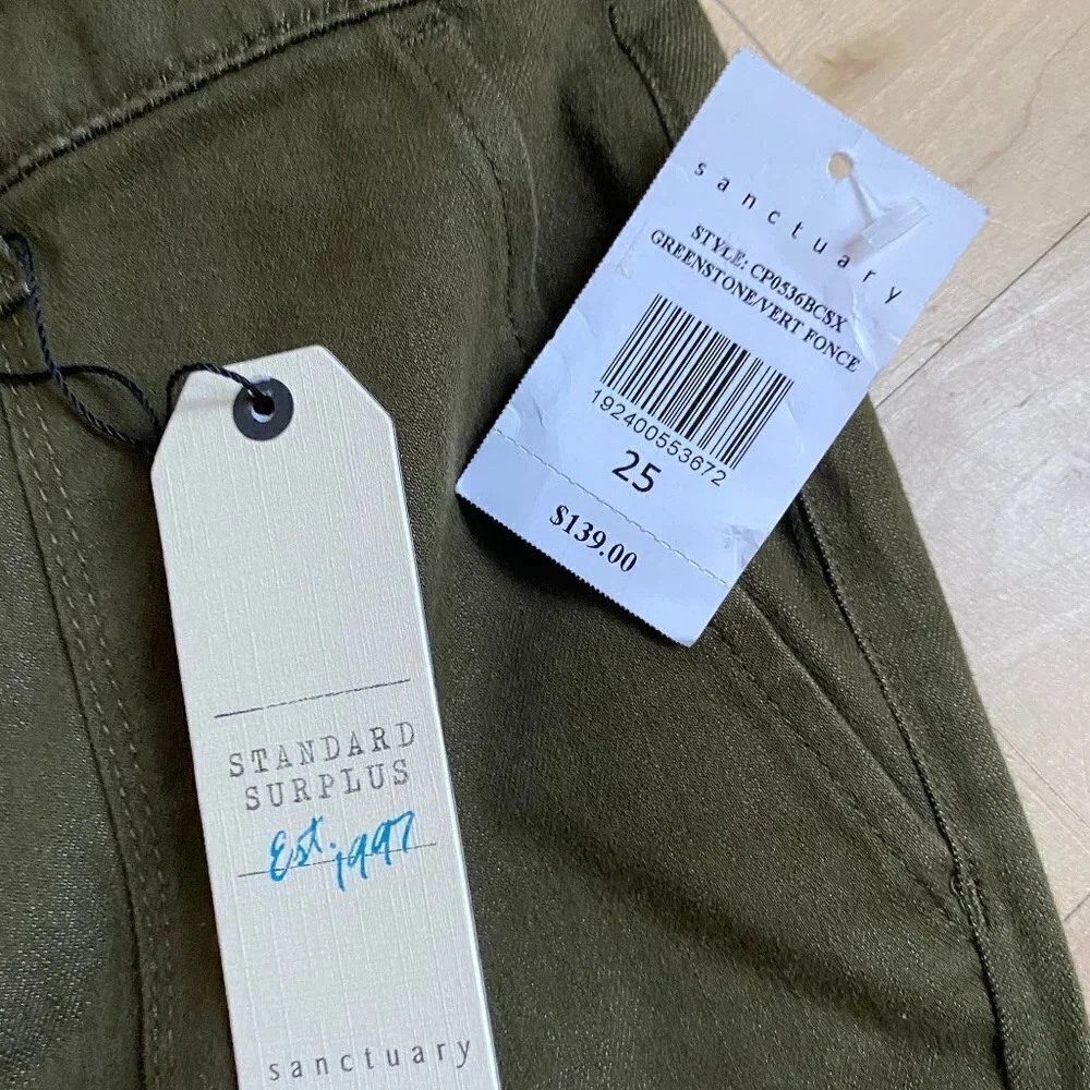 Sanctuary "Palmer cigarette" chino pants NEW - Picture 5 of 8